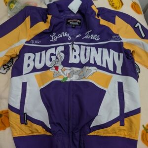 Members Only Looney Tunes Bugs Bunny Jacket Medium